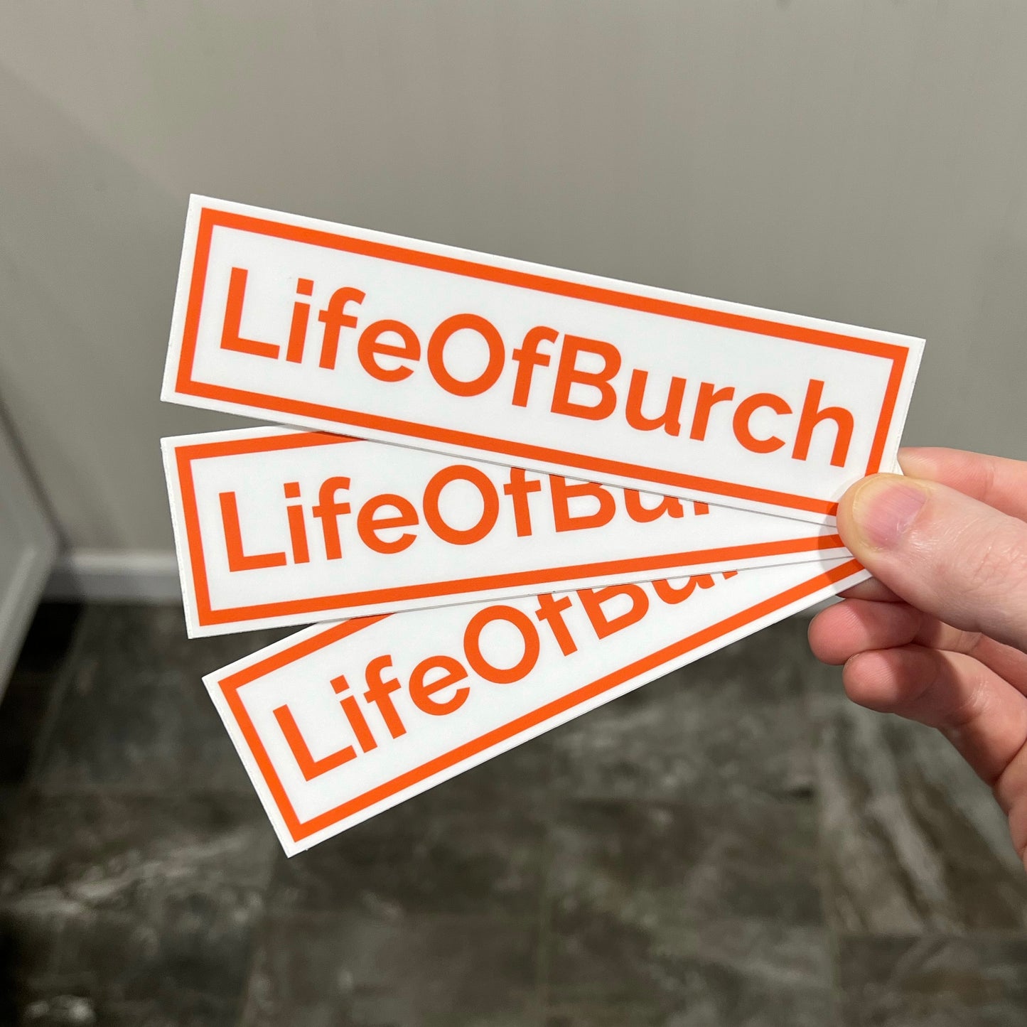 LifeOfBurch Stickers