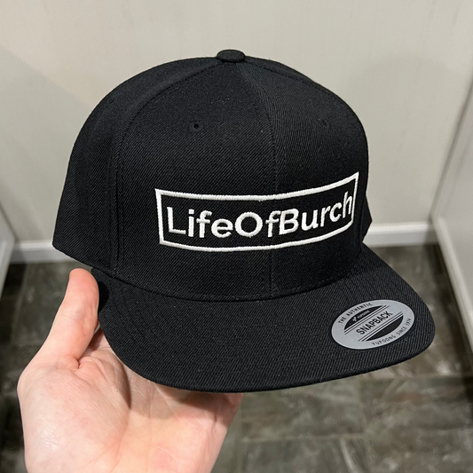 Black LifeOfBurch Snapback Hat